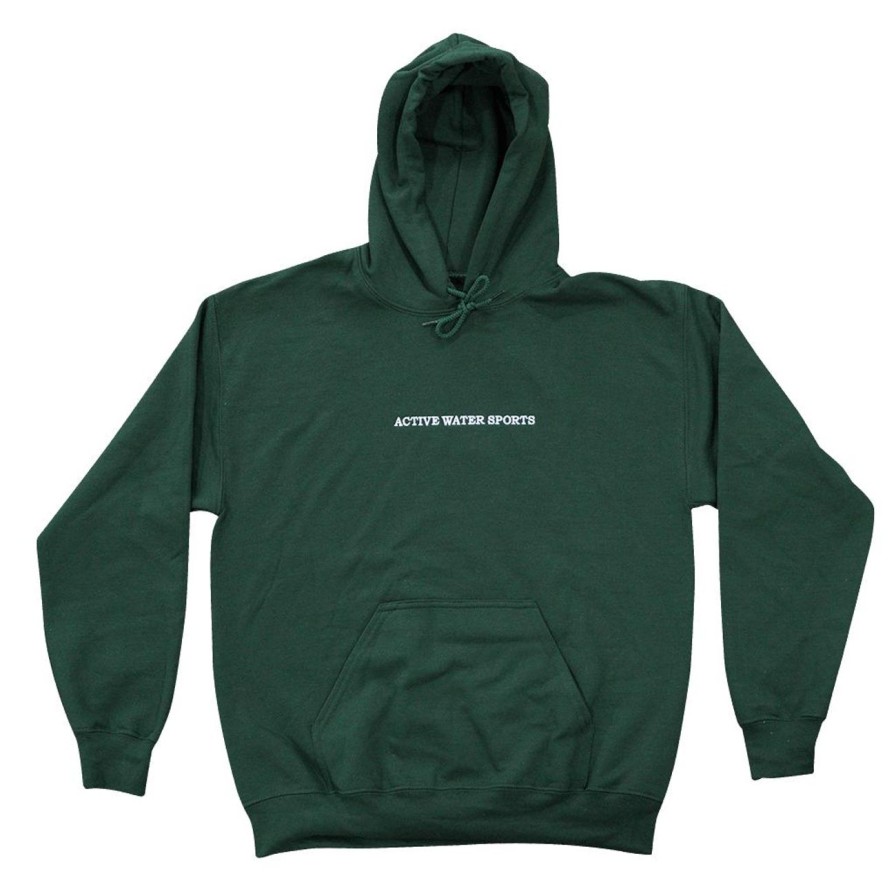 Gear ActiveWake | Aws Embroidered Hoodie – Green