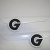 Parts Nautique Decals & Emblems | Nautique Decal Chromax "G" Designator White Port & Starboard - 170282