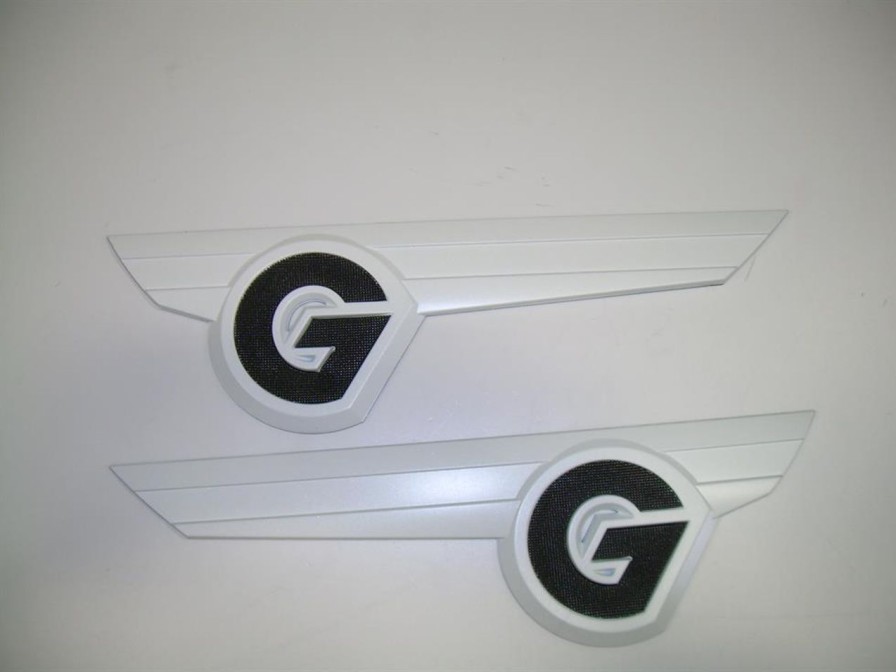 Parts Nautique Decals & Emblems | Nautique Decal Chromax "G" Designator White Port & Starboard - 170282