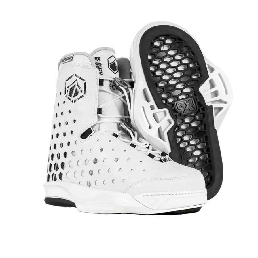 Wake Liquid Force | Liquid Force 2022 Aero 6X Boots - White