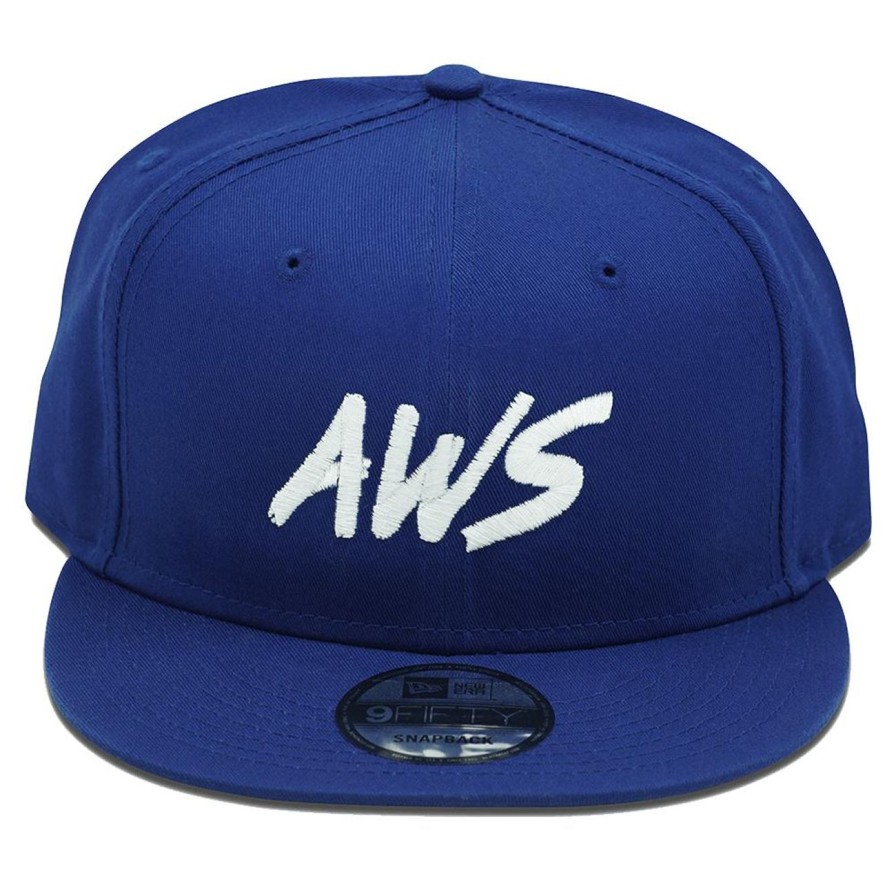 Gear ActiveWake | Aws Script Blue New Era 9Fifty Snapback