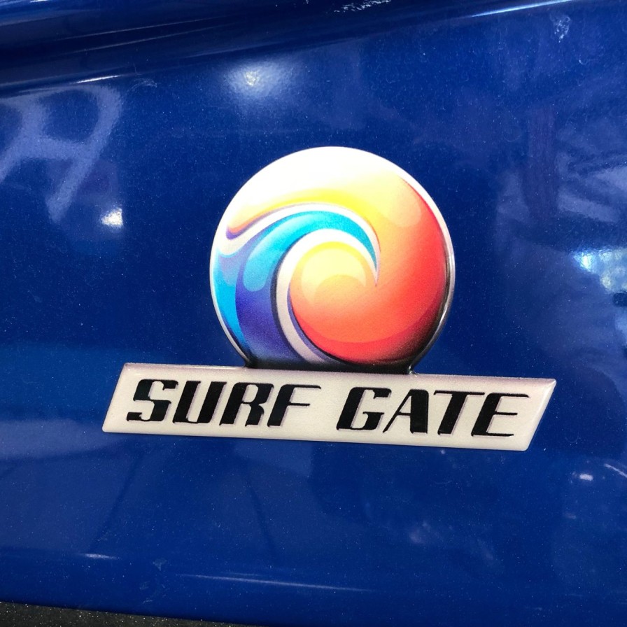 Parts Malibu Decals & Emblems | Malibu Surf Gate Crystal Cap Logo, Decal