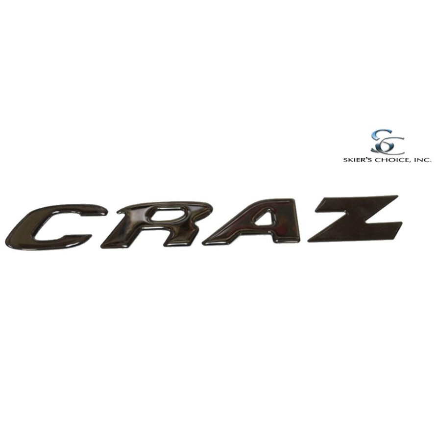 Parts Moomba Decals & Emblems | Moomba Craz Black Chrome, Transom Decal (116055)