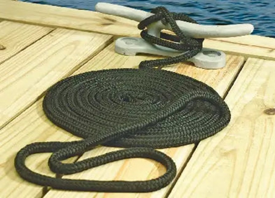 Parts Seachoice Fenders & Docking | Seachoice Double Braided Nylon Dockline 3/8" X 15'