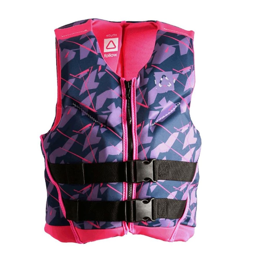 Gear Follow Wake | Follow Pop Youth Cga Jacket - Purple