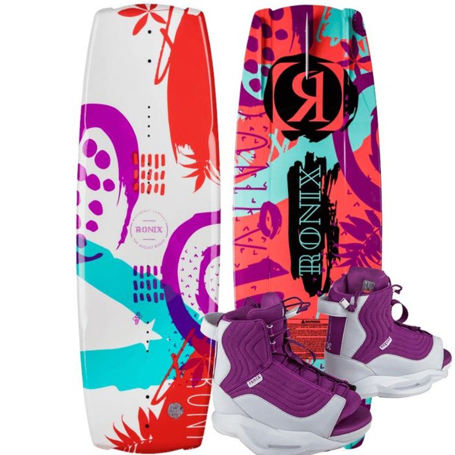 Wake Ronix | Ronix 2024 August Wakeboard | August Bindings