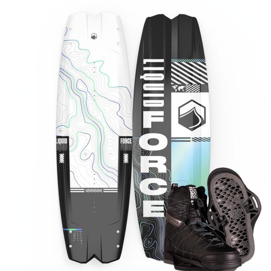 Wake Liquid Force | Liquid Force 2024 Remedy Wakeboard | Classic 6X Bindings