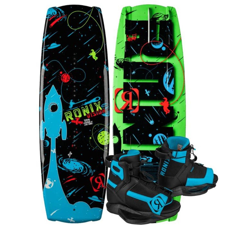 Wake Ronix | Ronix 2024 Kid'S Vision Wakeboard | Vision Bindings