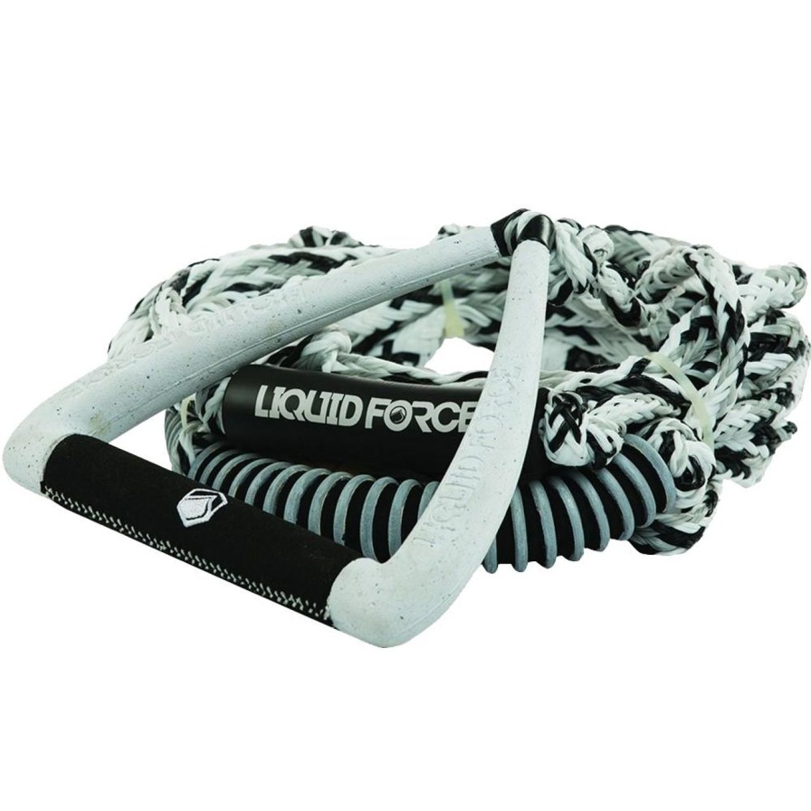 Surf Liquid Force | Liquid Force Ultra Suede Surf Rope/Handle - White