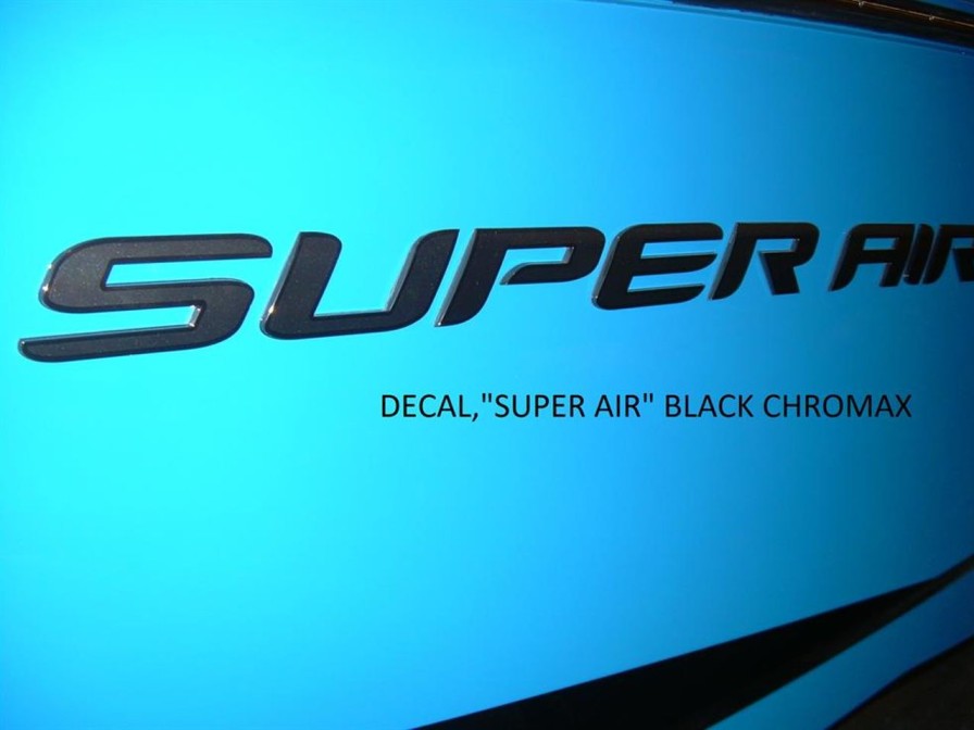 Parts Nautique Decals & Emblems | Nautique Decal - Super Air Black Chromax - 140057