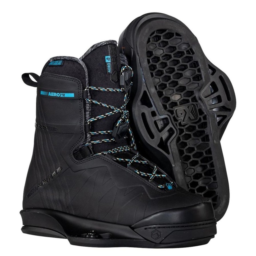 Wake Liquid Force | Liquid Force 2024 Aero 6X Boots - Black