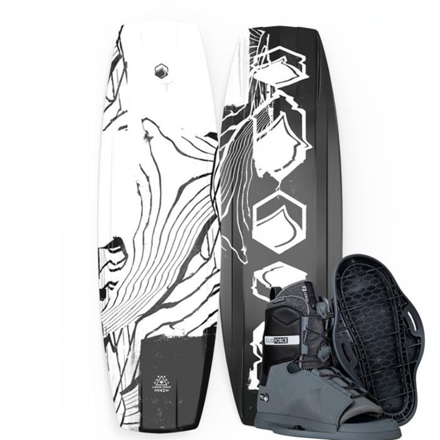 Wake Liquid Force | Liquid Force 2024 Rdx Wakeboard | Transit 6R Bindings