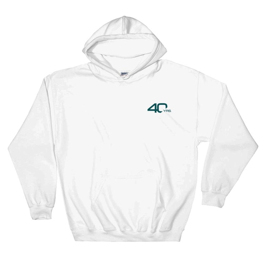 Gear ActiveWake | Aws 40Yr Boats Hoodie – White