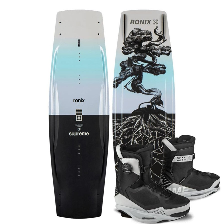 Wake Ronix | Ronix 2024 Supreme Wakeboard | Supreme Boa Boots