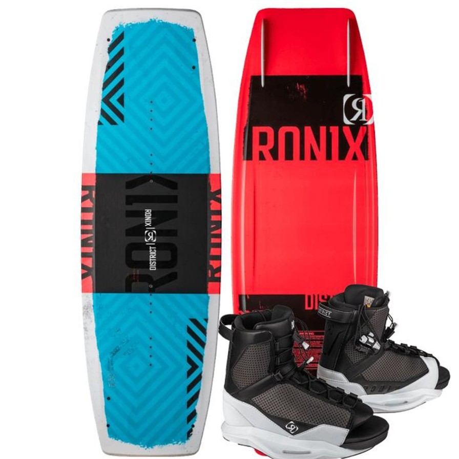 Wake Ronix | Ronix 2024 Kid'S District Wakeboard | District Bindings